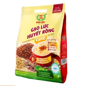 Bột ngũ cốc Việt Đài gạo lứt huyết rồng canxi 600gr