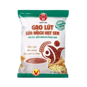 Gạo lứt lúa mạch hạt sen  Bích Chi không đường 300gr