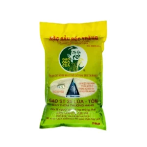 Gạo ST25 Lúa tôm Hồ Quang Cua  5kg